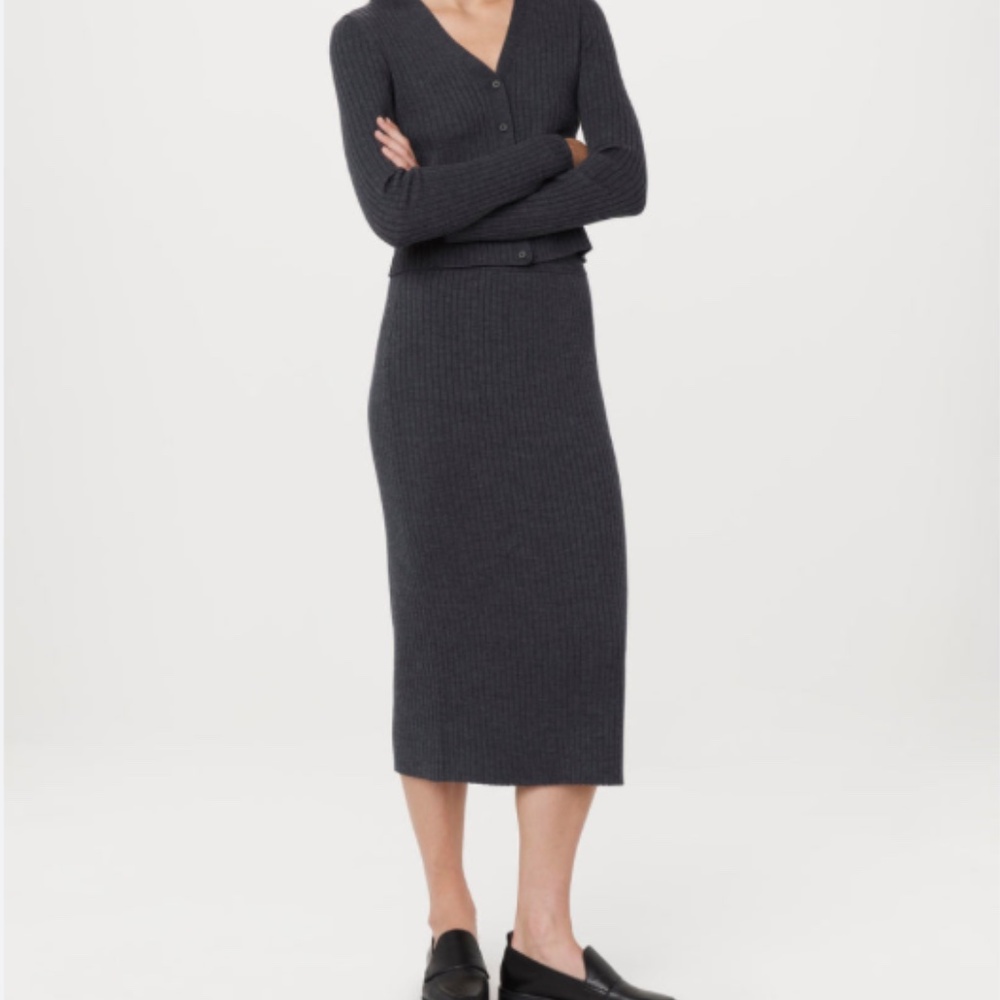 Frank & Oak knit skirt